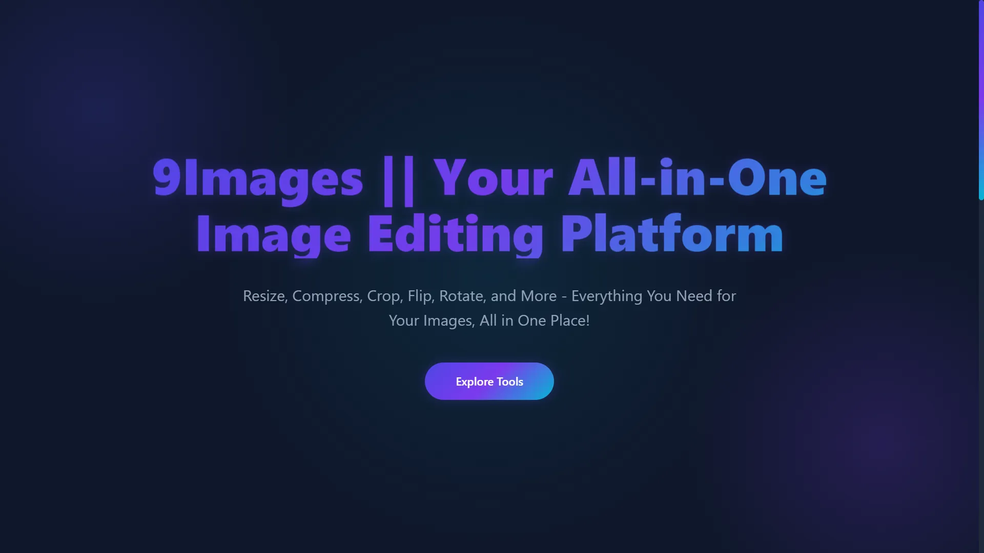 Image Processing Tools Screenshot